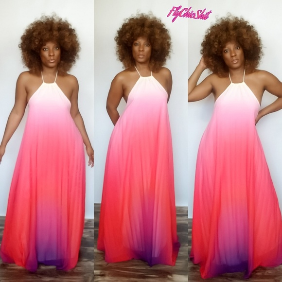 Shaunie Ombre Maxi Dress - Picture 4 of 4